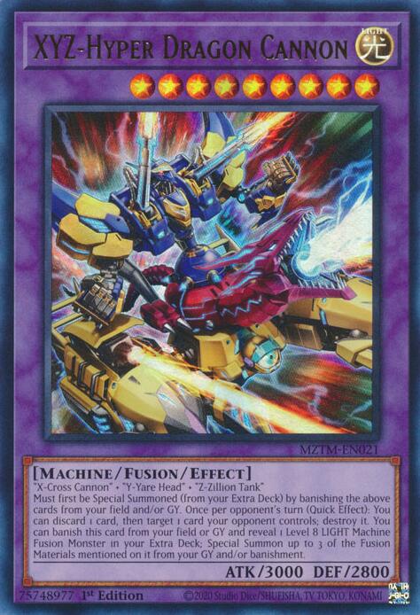 XYZ-Hyper Dragon Cannon [MZTM-EN021] Ultra Rare | Total Play