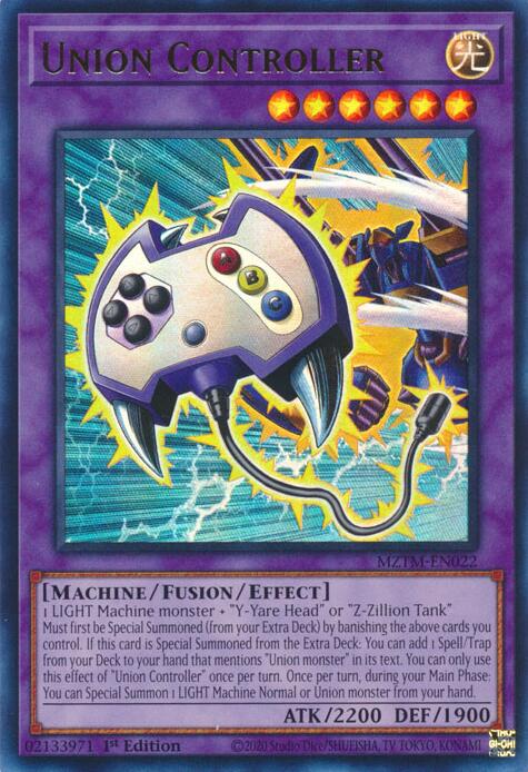 Union Controller [MZTM-EN022] Ultra Rare | Total Play