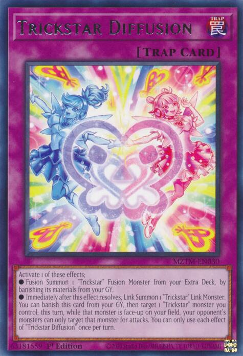 Trickstar Diffusion [MZTM-EN030] Rare | Total Play