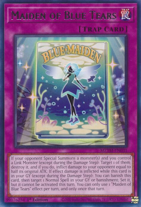 Maiden of Blue Tears [MZTM-EN031] Rare | Total Play