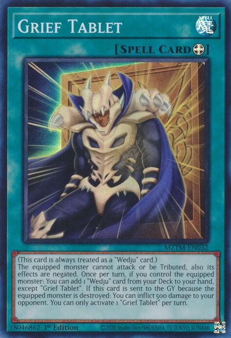 Grief Tablet [MZTM-EN032] Super Rare | Total Play