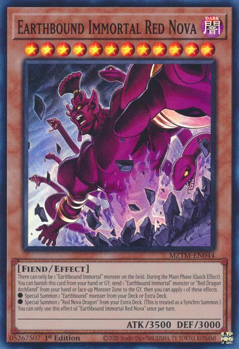 Earthbound Immortal Red Nova [MZTM-EN044] Super Rare | Total Play