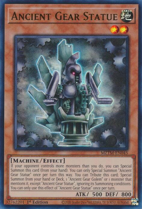 Ancient Gear Statue [MZTM-EN045] Ultra Rare | Total Play