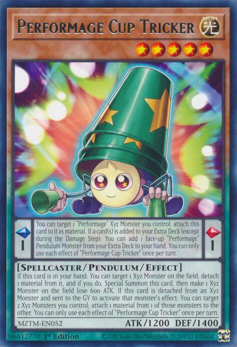 Performage Cup Tricker [MZTM-EN052] Rare | Total Play