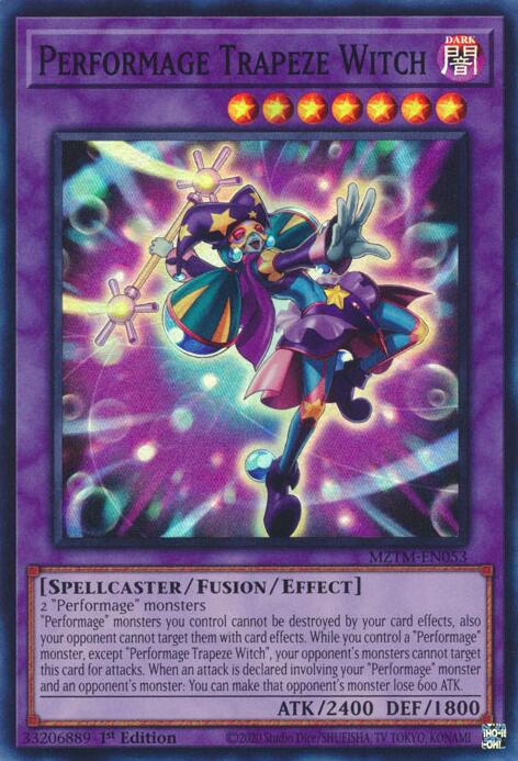 Performage Trapeze Witch [MZTM-EN053] Super Rare | Total Play