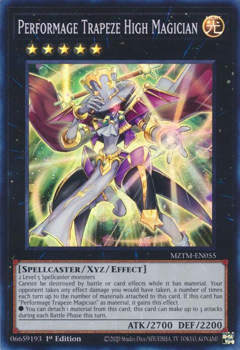 Performage Trapeze High Magician [MZTM-EN055] Super Rare | Total Play