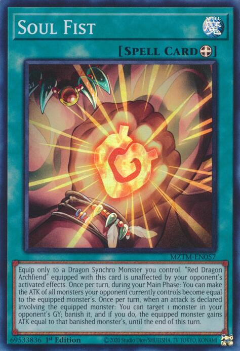 Soul Fist [MZTM-EN057] Super Rare | Total Play