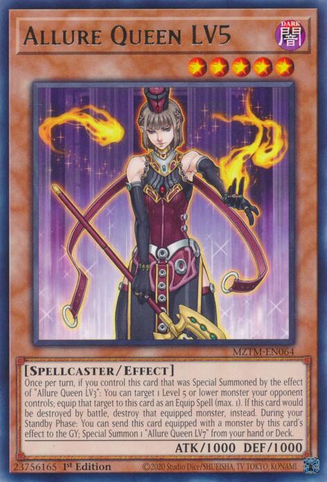 Allure Queen LV5 [MZTM-EN064] Rare | Total Play