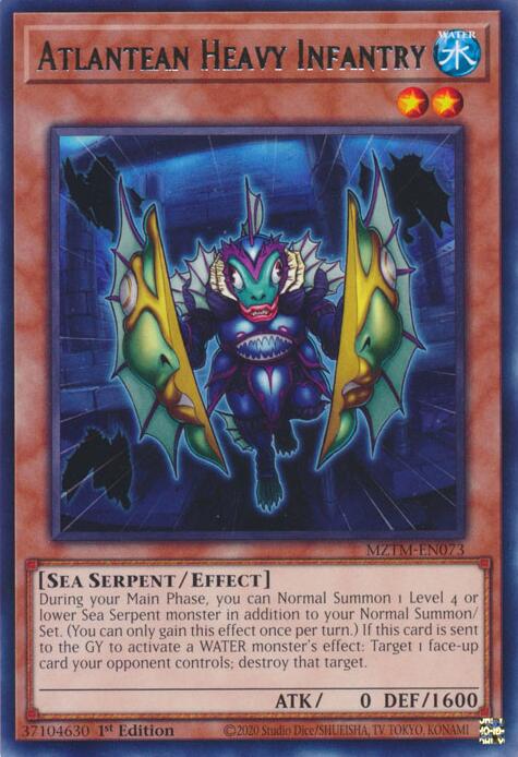 Atlantean Heavy Infantry [MZTM-EN073] Rare | Total Play