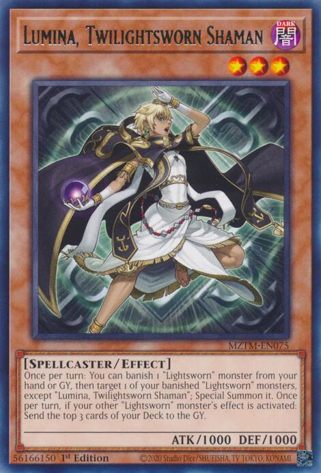 Lumina, Twilightsworn Shaman [MZTM-EN075] Rare | Total Play