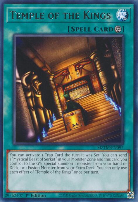 Temple of the Kings [MZTM-EN097] Rare | Total Play