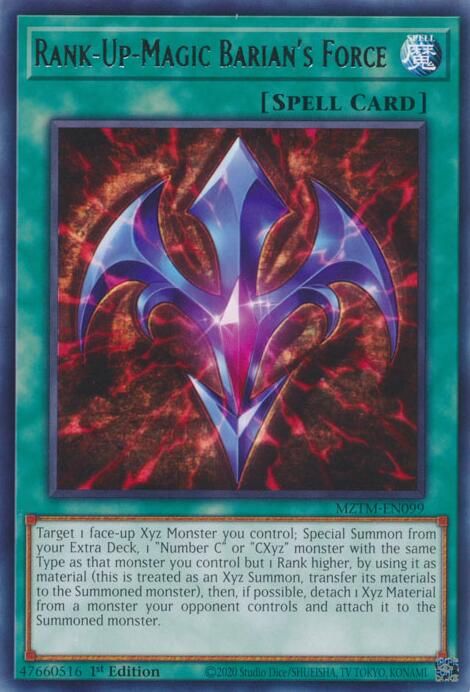 Rank-Up-Magic Barian's Force [MZTM-EN099] Rare | Total Play