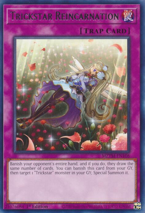 Trickstar Reincarnation [MZTM-EN108] Rare | Total Play