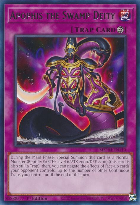 Apophis the Swamp Deity [MZTM-EN110] Rare | Total Play
