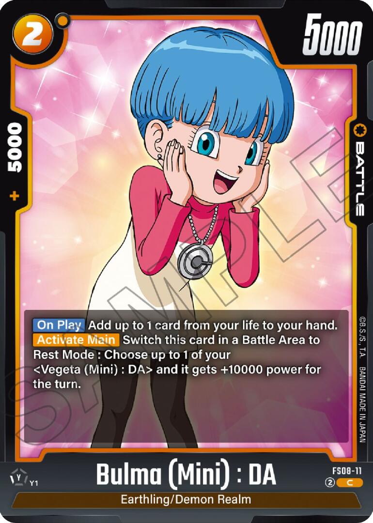 Bulma (Mini) : DA [Starter Deck: Vegeta (Mini) Super Saiyan 3] | Total Play
