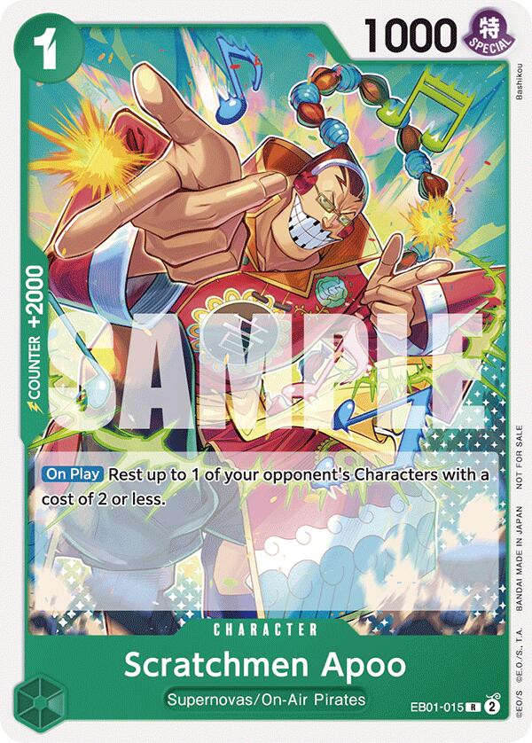 Scratchmen Apoo (Tournament Pack 2025 Vol. 2) [One Piece Promotion Cards] | Total Play