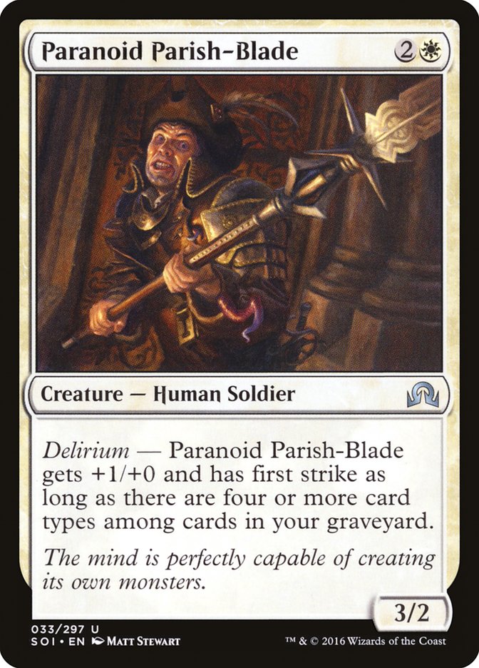 Paranoid Parish-Blade [Shadows over Innistrad] | Total Play