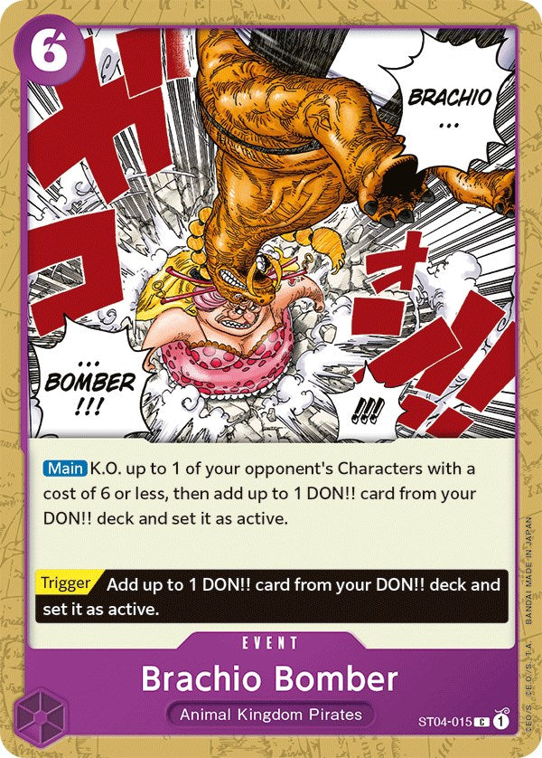Brachio Bomber [Starter Deck: Animal Kingdom Pirates] | Total Play