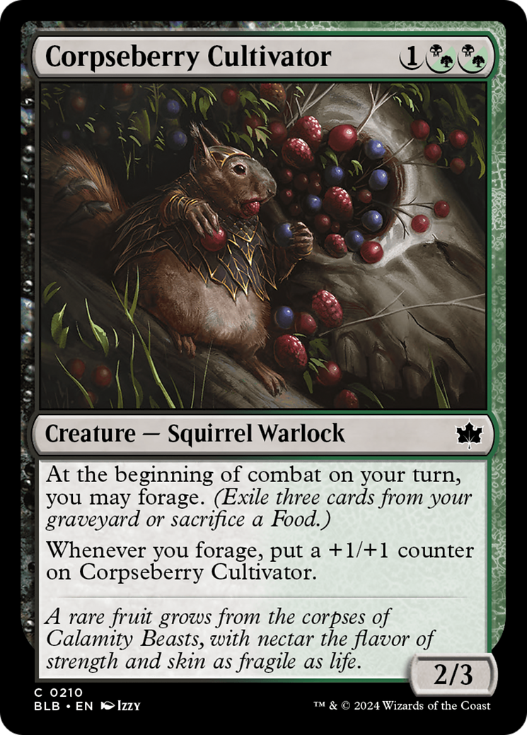 Corpseberry Cultivator [Bloomburrow] | Total Play