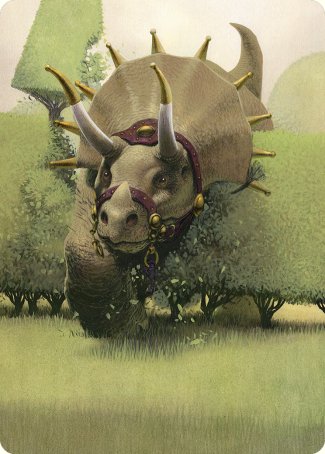 Regal Behemoth Art Card [Commander Masters Art Series] | Total Play