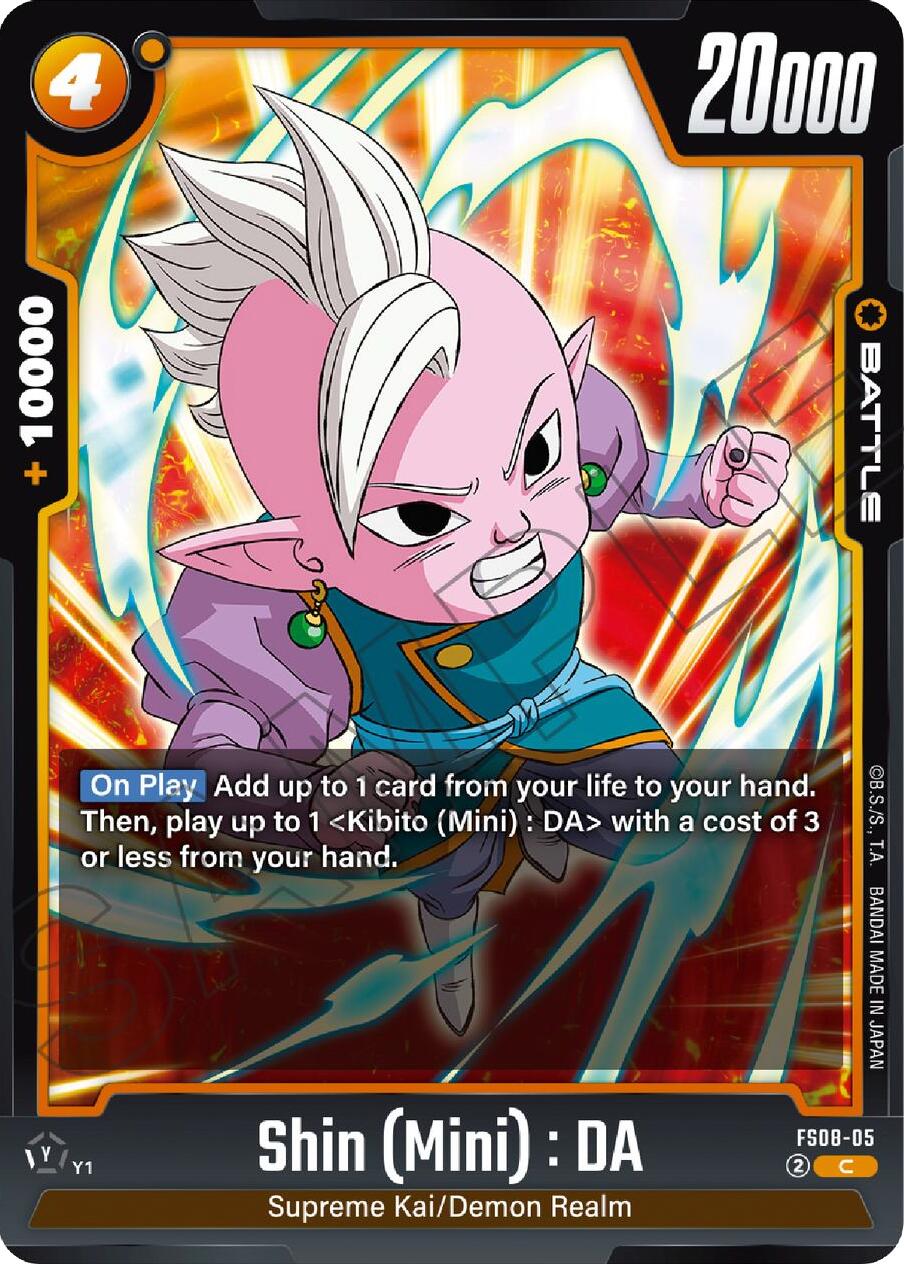 Shin (Mini) : DA [Starter Deck: Vegeta (Mini) Super Saiyan 3] | Total Play