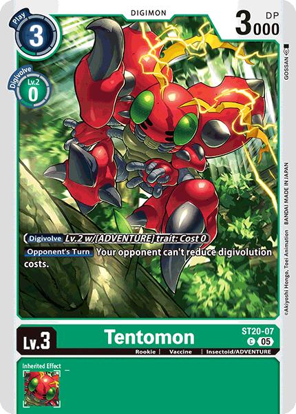 Tentomon [ST20-07] [Starter Deck: Protector of Light] | Total Play