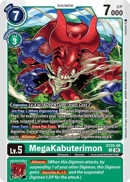 MegaKabuterimon [ST20-09] [Starter Deck: Protector of Light] | Total Play