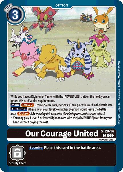 Our Courage United [ST20-14] [Starter Deck: Protector of Light] | Total Play