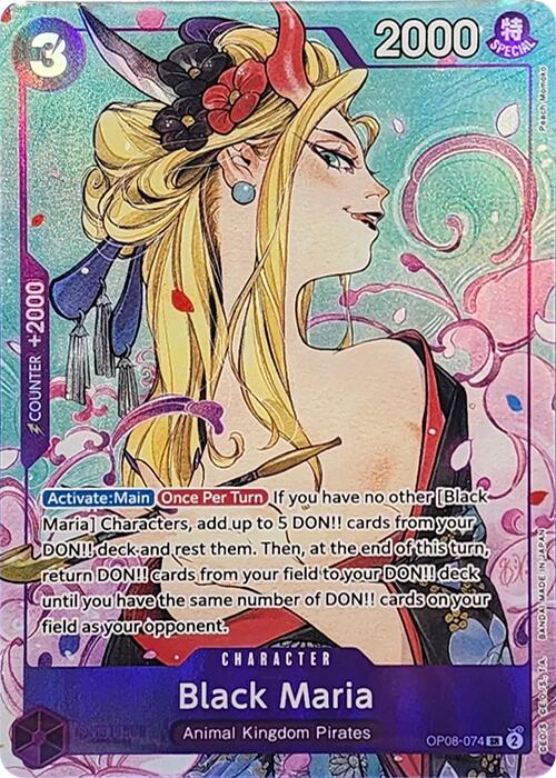 Black Maria (Illustration Box Vol.2) [One Piece Promotion Cards] | Total Play