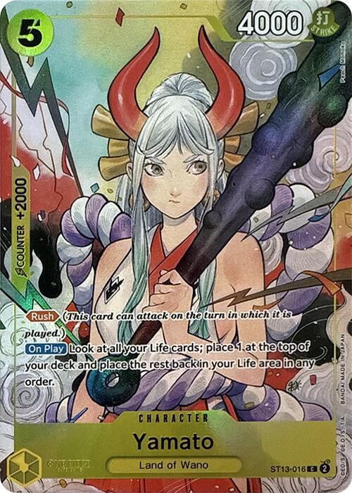 Yamato (Illustration Box Vol.1) [One Piece Promotion Cards] | Total Play