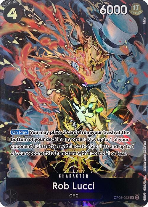 Rob Lucci (Illustration Box EX) [One Piece Promotion Cards] | Total Play
