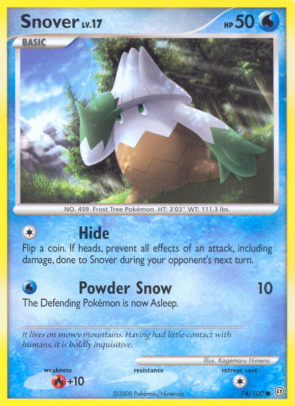 Snover (74/100) [Diamond & Pearl: Stormfront] | Total Play