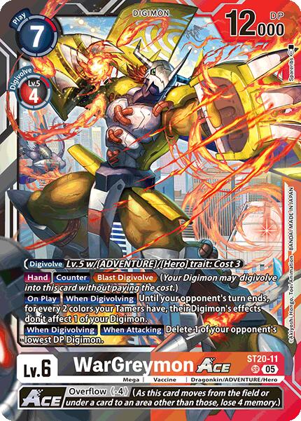 WarGreymon ACE [ST20-11] [Starter Deck: Protector of Light] | Total Play
