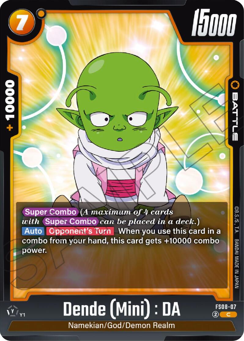 Dende (Mini) : DA [Starter Deck: Vegeta (Mini) Super Saiyan 3] | Total Play