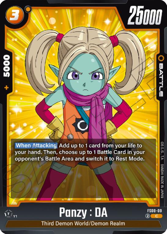 Panzy : DA [Starter Deck: Vegeta (Mini) Super Saiyan 3] | Total Play