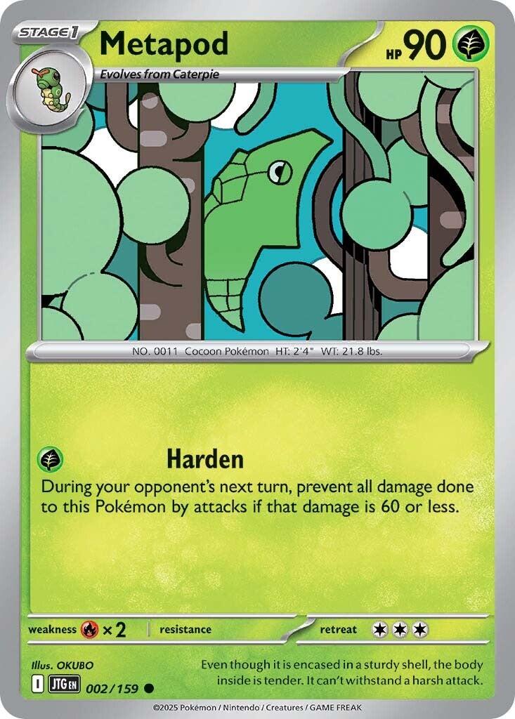 Metapod (002/159) [Scarlet & Violet: Journey Together] | Total Play