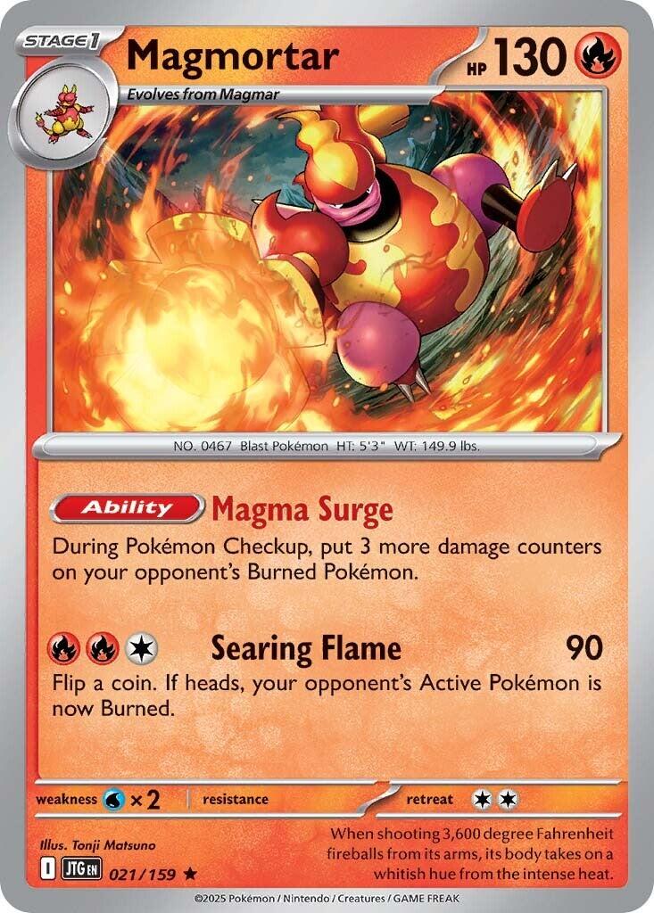 Magmortar (021/159) [Scarlet & Violet: Journey Together] | Total Play