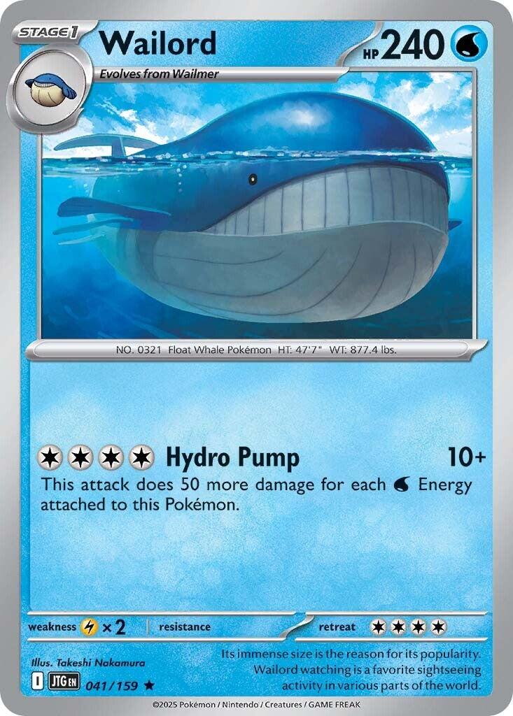 Wailord (041/159) [Scarlet & Violet: Journey Together] | Total Play
