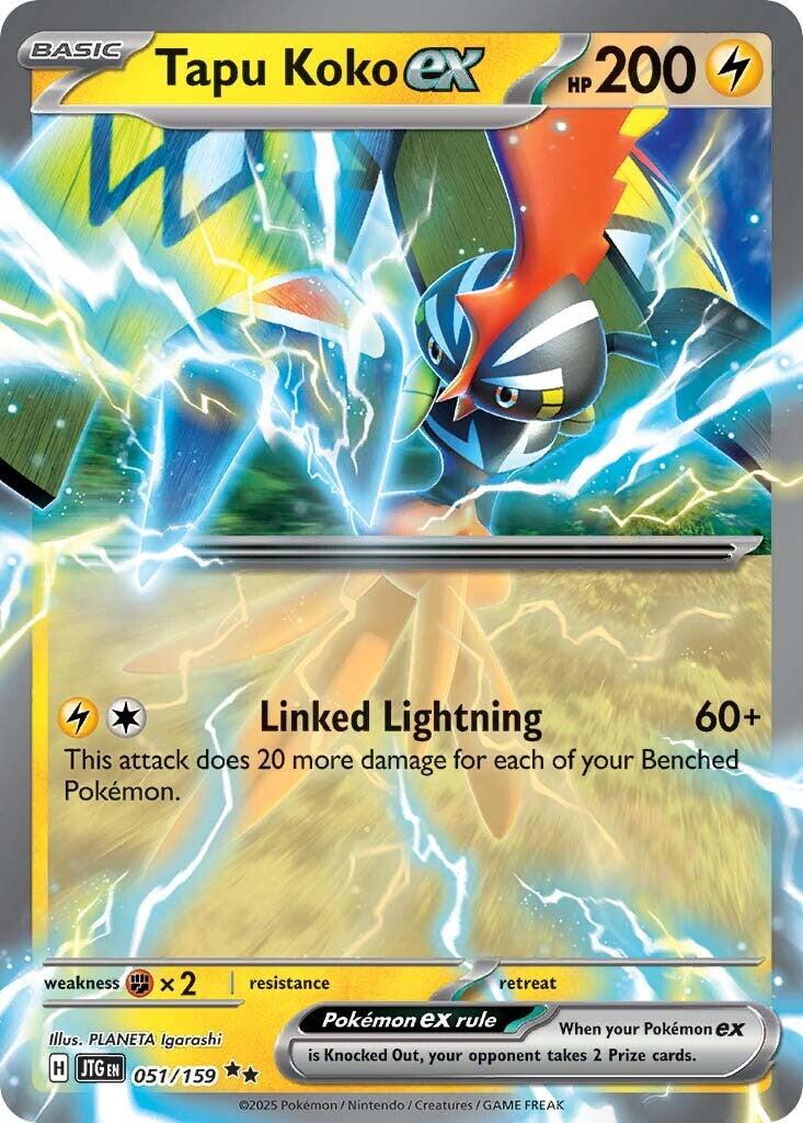 Tapu Koko ex (051/159) [Scarlet & Violet: Journey Together] | Total Play