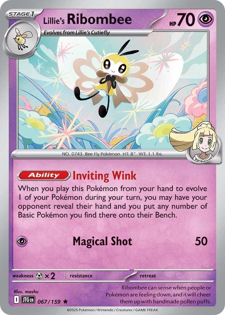 Lillie's Ribombee (067/159) [Scarlet & Violet: Journey Together] | Total Play