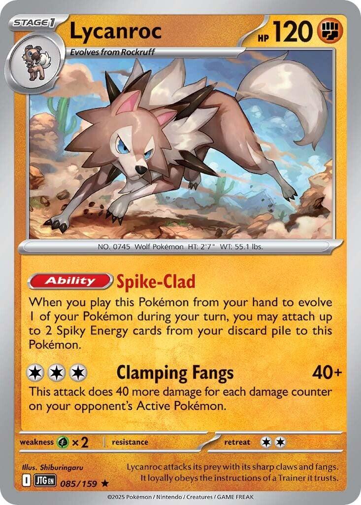 Lycanroc (085/159) [Scarlet & Violet: Journey Together] | Total Play