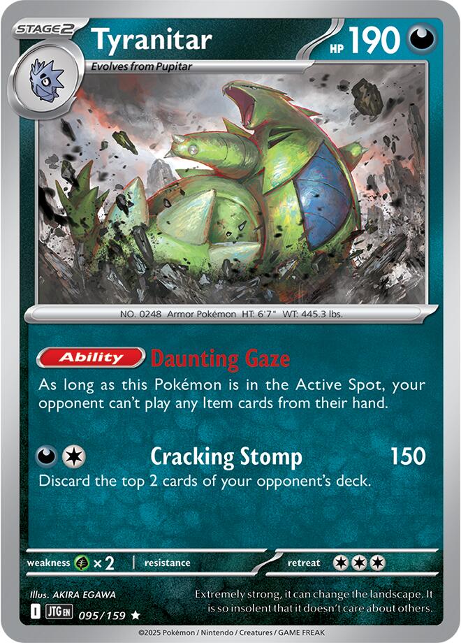 Tyranitar (095/159) [Scarlet & Violet: Journey Together] | Total Play