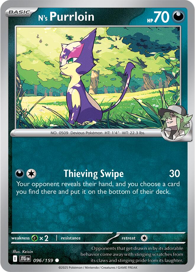 N's Purrloin (096/159) [Scarlet & Violet: Journey Together] | Total Play