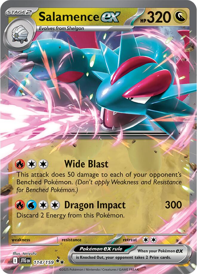 Salamence ex (114/159) [Scarlet & Violet: Journey Together] | Total Play