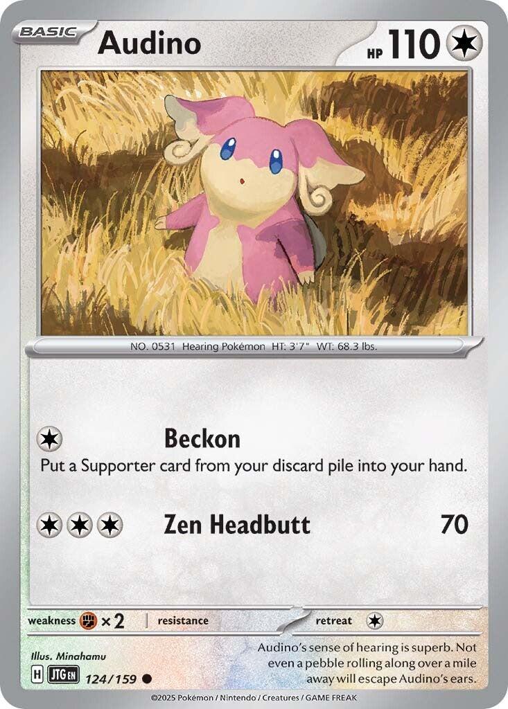 Audino (124/159) [Scarlet & Violet: Journey Together] | Total Play