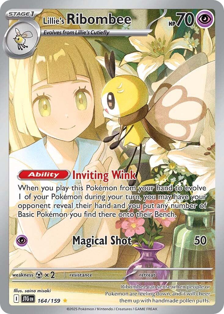 Lillie's Ribombee (164/159) [Scarlet & Violet: Journey Together] | Total Play
