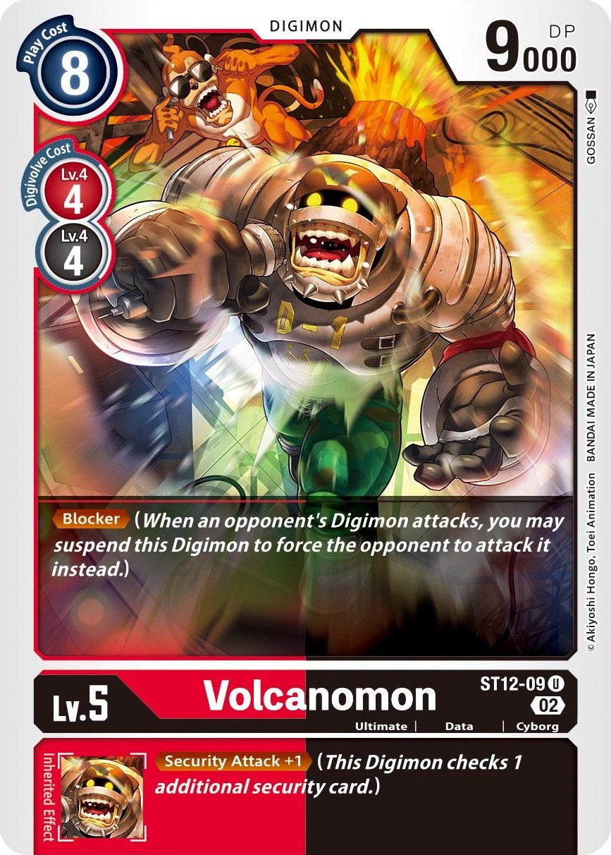 Volcanomon [ST12-09] [Starter Deck: Jesmon] | Total Play