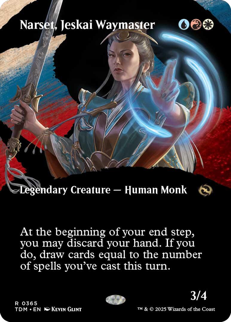 Narset, Jeskai Waymaster (Borderless) [Tarkir: Dragonstorm] | Total Play