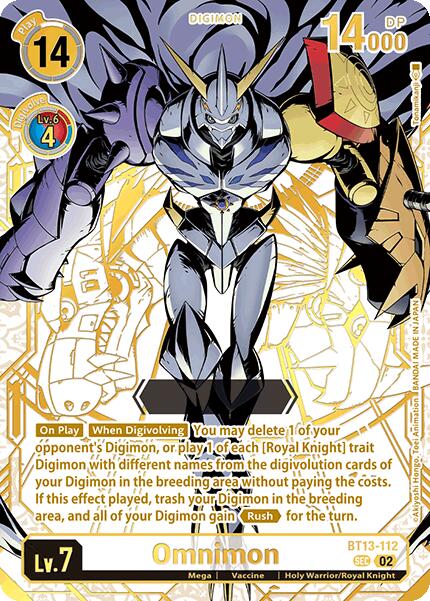 Omnimon [BT13-112] (Serial Numbered) [World Convergence] | Total Play