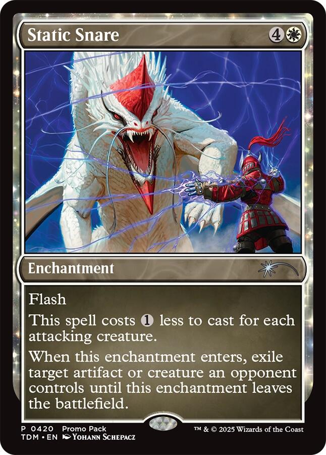 Static Snare [Tarkir: Dragonstorm Promos] | Total Play